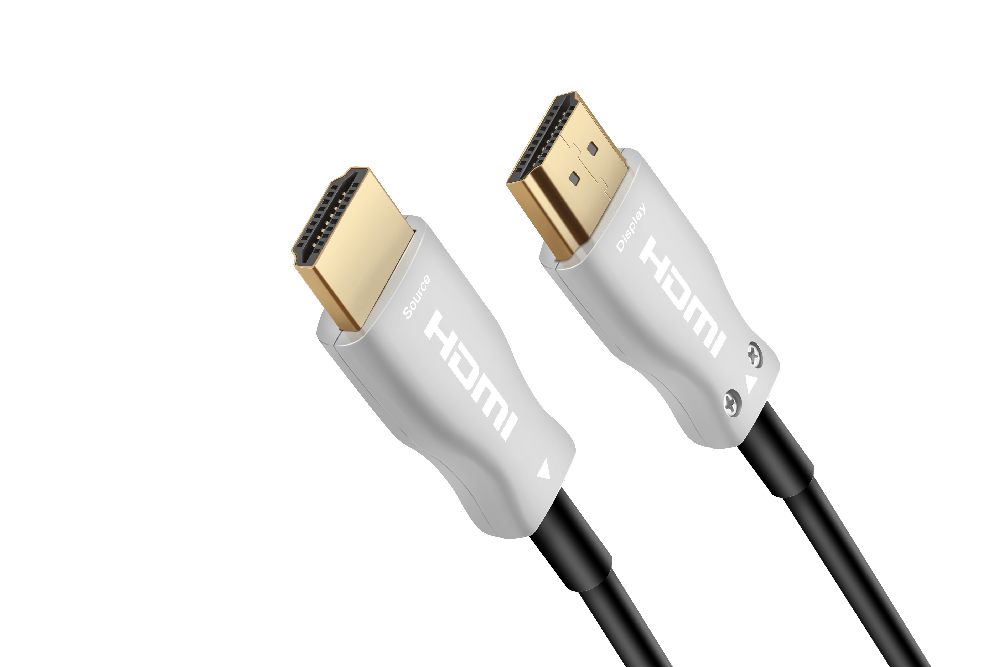 HDMI 高清光纖線(xiàn) 銀色黑芯