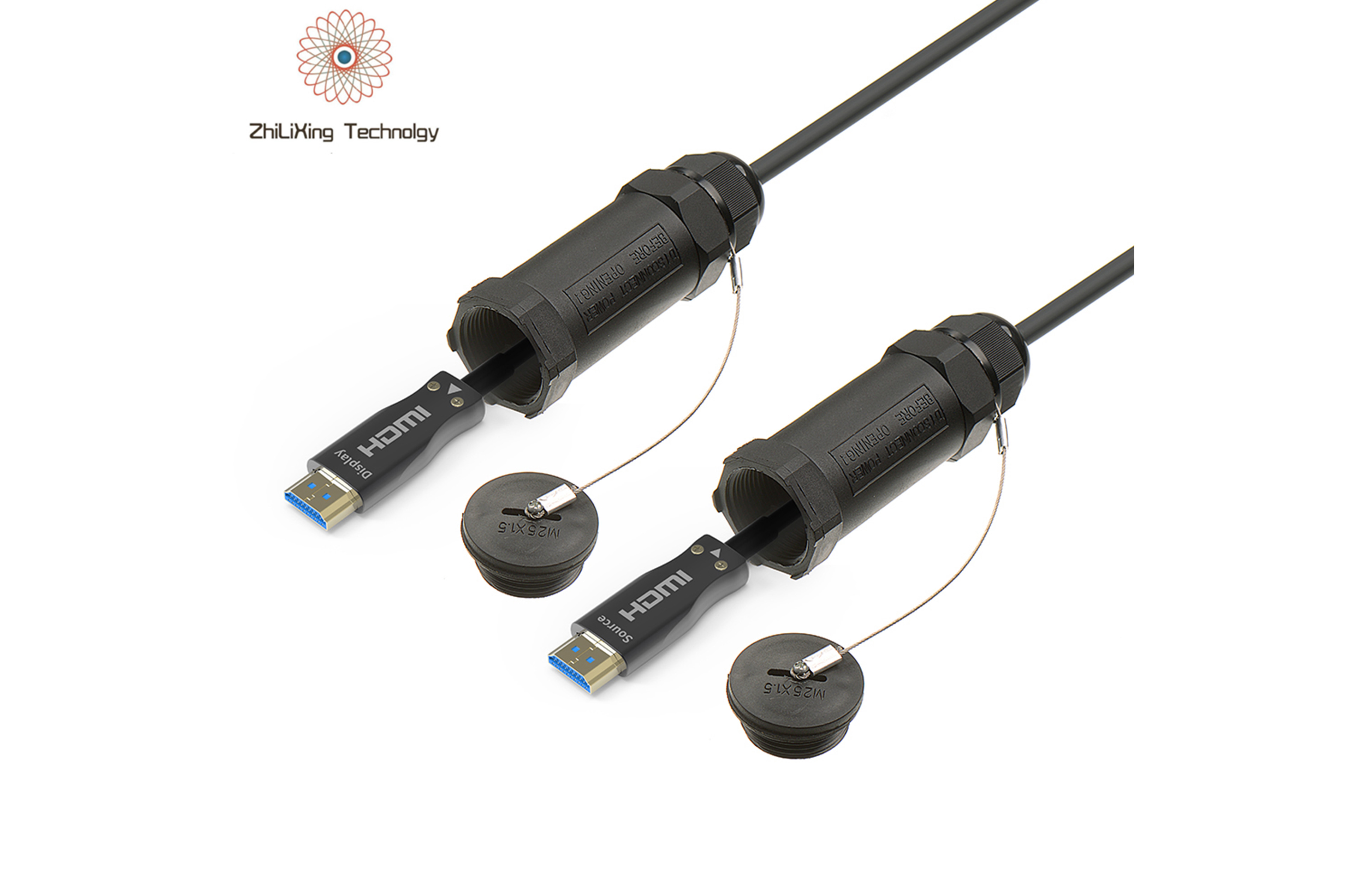 HDMI Armoured fiber optic cable-20004